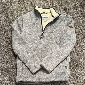 Orvis Sherpa Lined Zip-Up Sweater